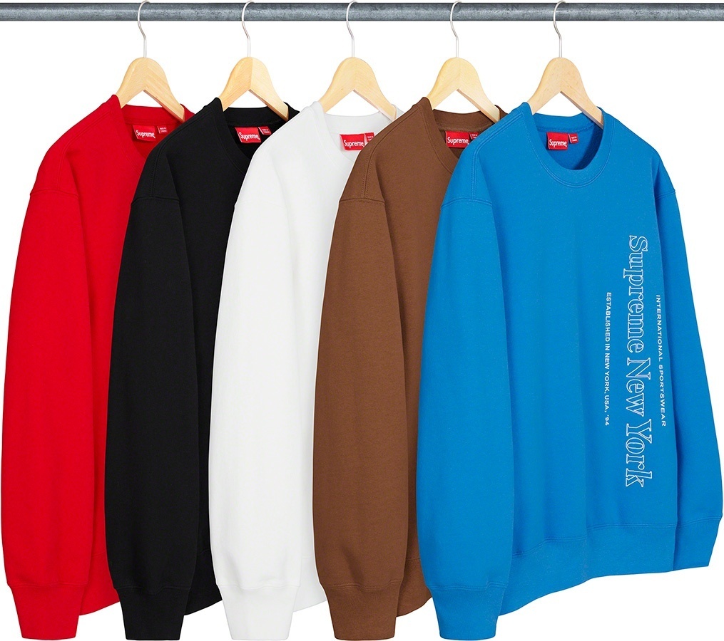 Side Logo Crewneck